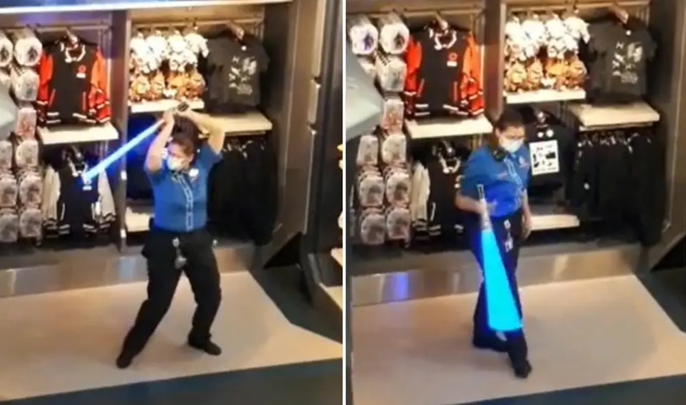 La fanática de Star Wars recibió varios elogios en los comentarios del clip que logró obtener más de 1.2 millones de reproducciones. Foto: captura de TikTok