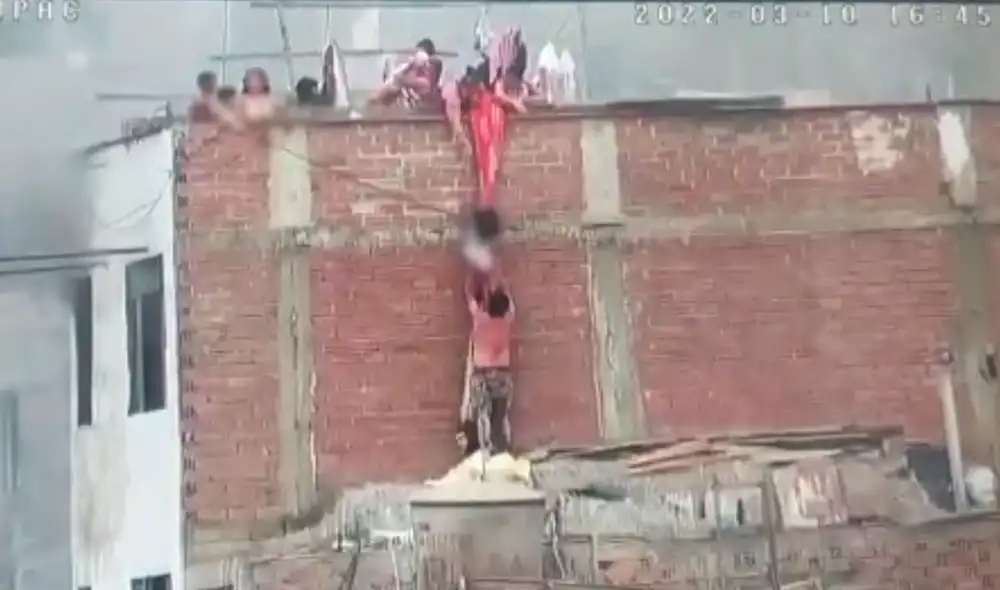 La explosión se produjo en un conglomerado familiar. Damnificados lograron escapar por la azotea del inmueble hacia las casas vecinas. Foto: La República