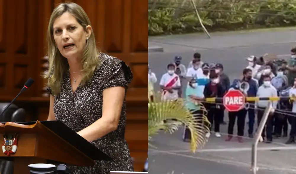 La titular del Parlamento obtuvo el respaldo de congresistas de las distintas bancadas. Foto: Composición LR / Congreso
