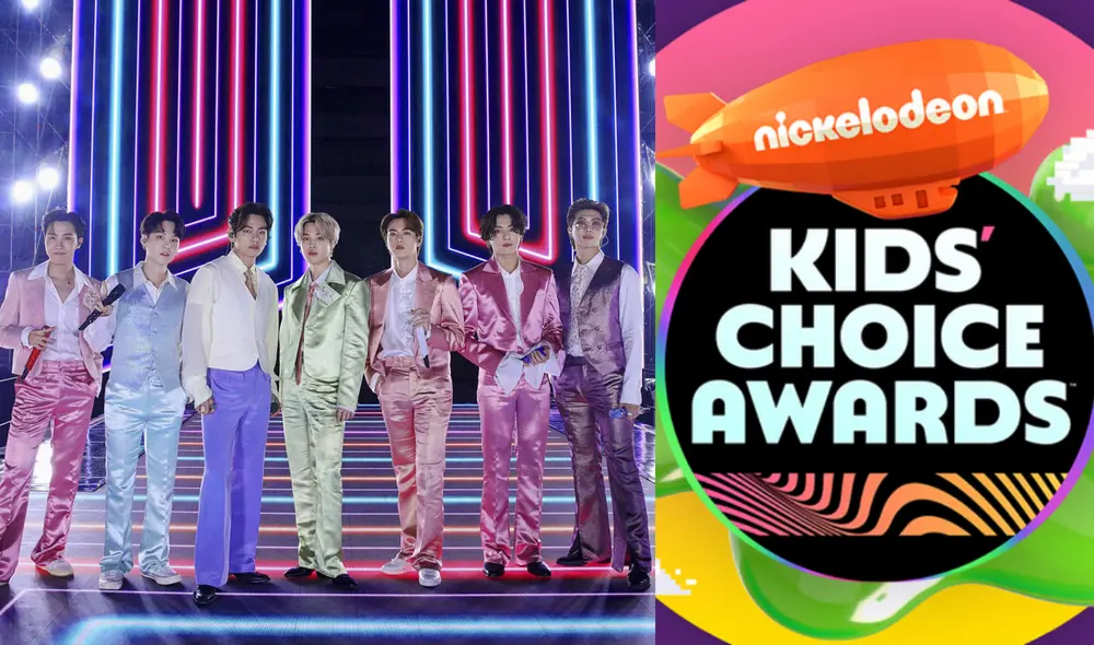 BTS compite una vez más en los Kids Choice Awards en 2 categorías. Foto: composición La República/BIGHIT/Nickelodeon BTS compite una vez más en los Kids Choice Awards en 2 categorías. Foto: composición La República/BIGHIT/Nickelodeon