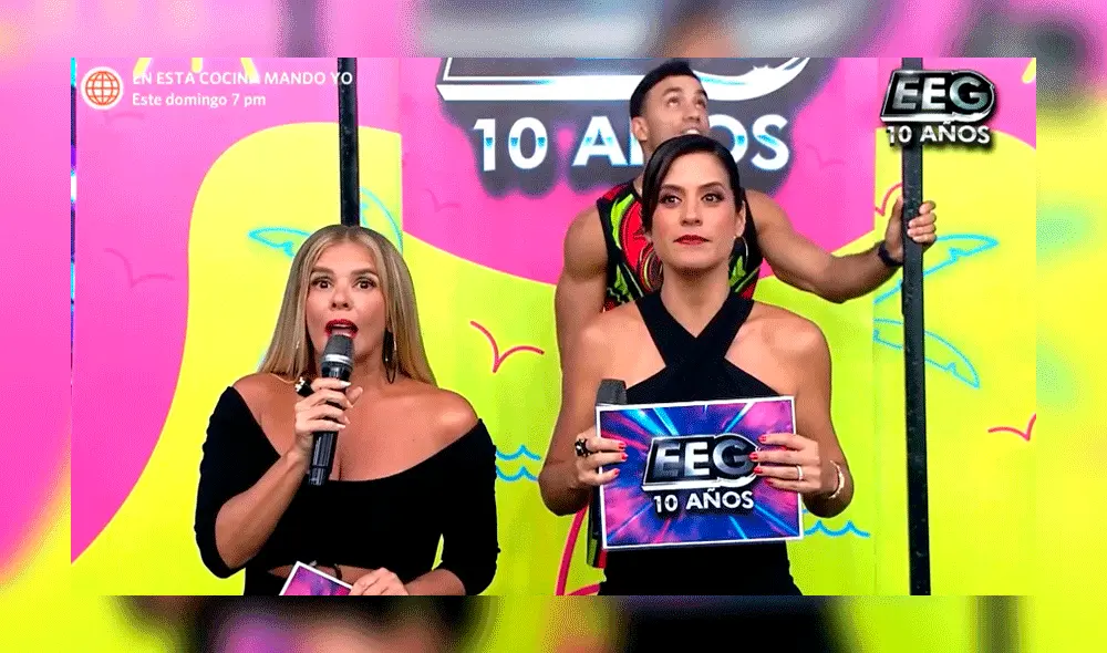 Johanna San Miguel arremete contra María Pía Copello y no acepta reclamos. Foto: captura de América TV Johanna San Miguel arremete contra María Pía Copello y no acepta reclamos. Foto: captura de América TV