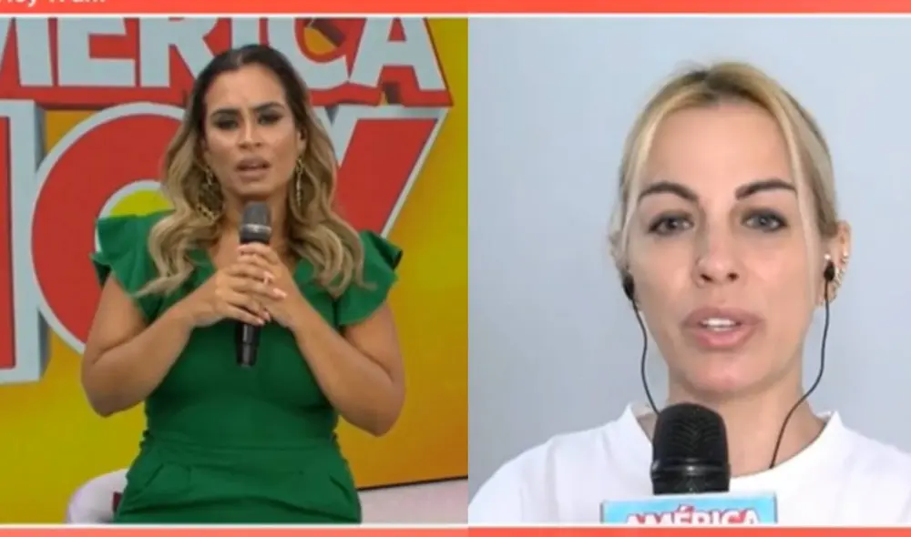 Ethel Pozo y el equipo de América hoy se solidarizaron con Dalia Durán. Foto: composición/ captura de América TV Ethel Pozo y el equipo de América hoy se solidarizaron con Dalia Durán. Foto: composición/ captura de América TV