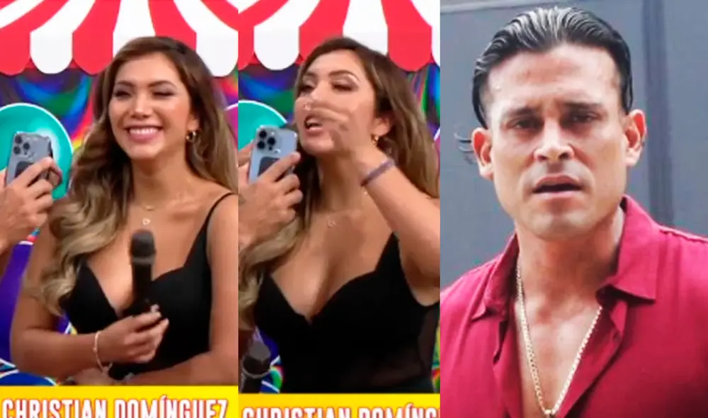 Isabel Acevedo y Christian Domínguez fueron pareja. Foto: capturas América TV / GLR