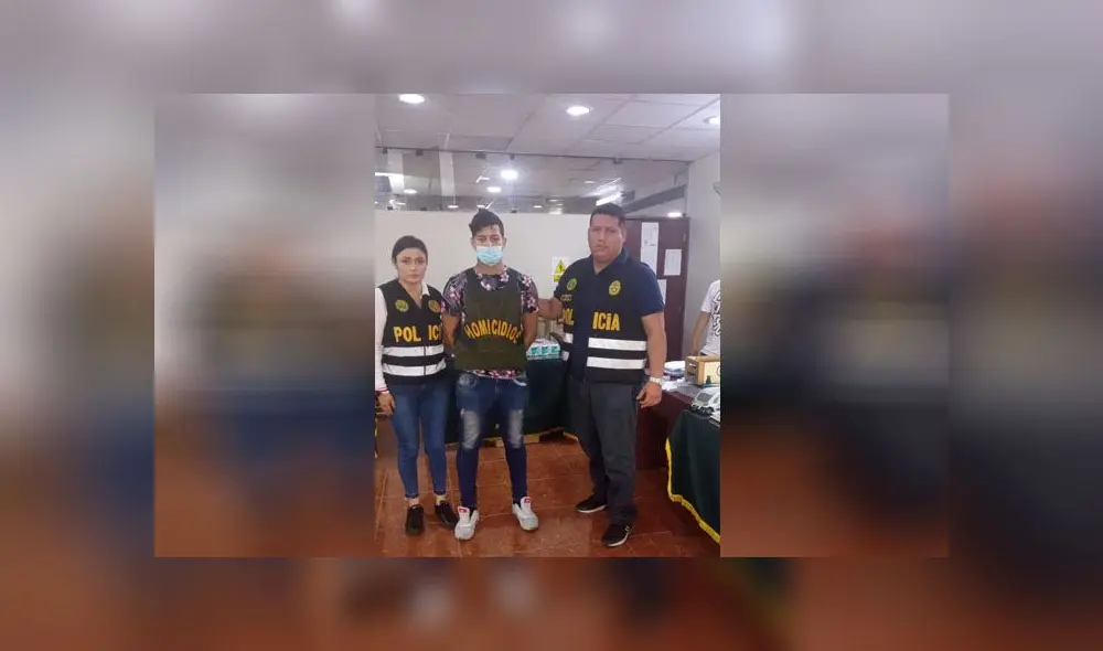 Las cámaras de videovigilancia captaron cuando el asesino huía a pie. Foto: PNP Las cámaras de videovigilancia captaron cuando el asesino huía a pie. Foto: PNP