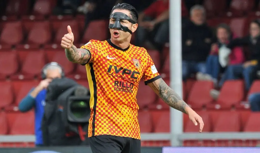 Gianluca Lapadula es el goleador del Benevento en la Serie B. Foto: Benevento