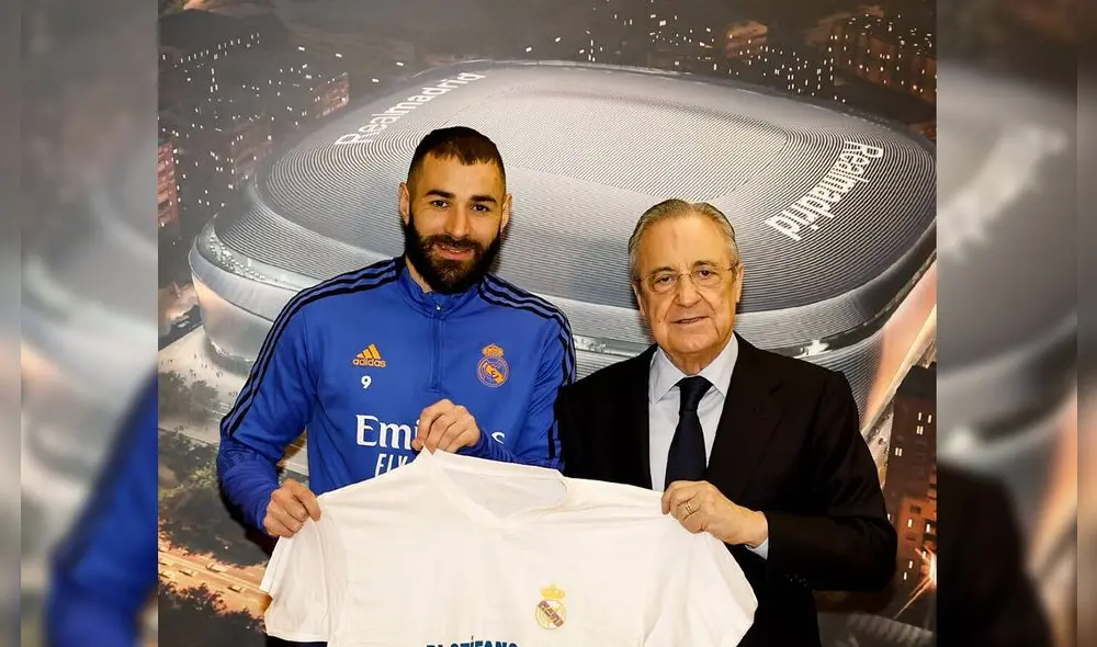 Karim Benzema llegó al Real Madrid procedente del Lyon. Foto: Twitter Real Madrid Karim Benzema llegó al Real Madrid procedente del Lyon. Foto: Twitter Real Madrid