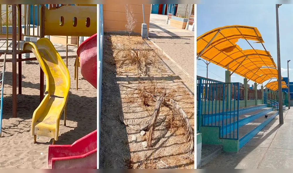 Daños en infraestructura. Foto: La República Daños en infraestructura. Foto: La República