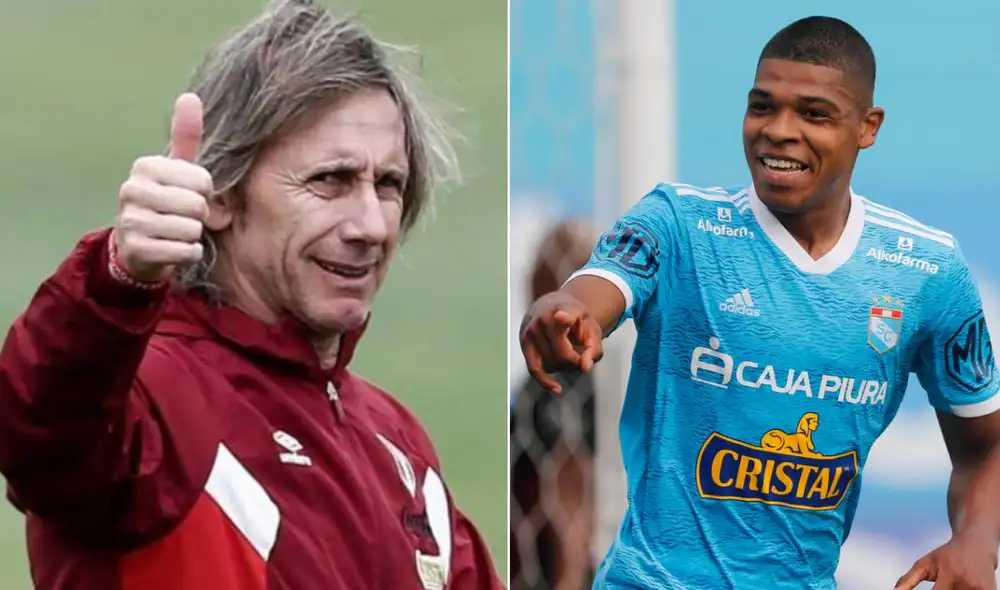 Gareca reveló que hace seguimiento sobre Percy Liza, jugador de Sporting Cristal. Foto: composición Luis Jiménez