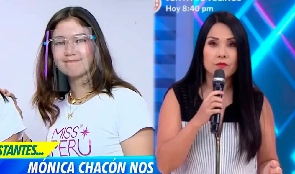 Kyara Villanella estuvo en el programa En boca de todos. Foto: capturas América TV