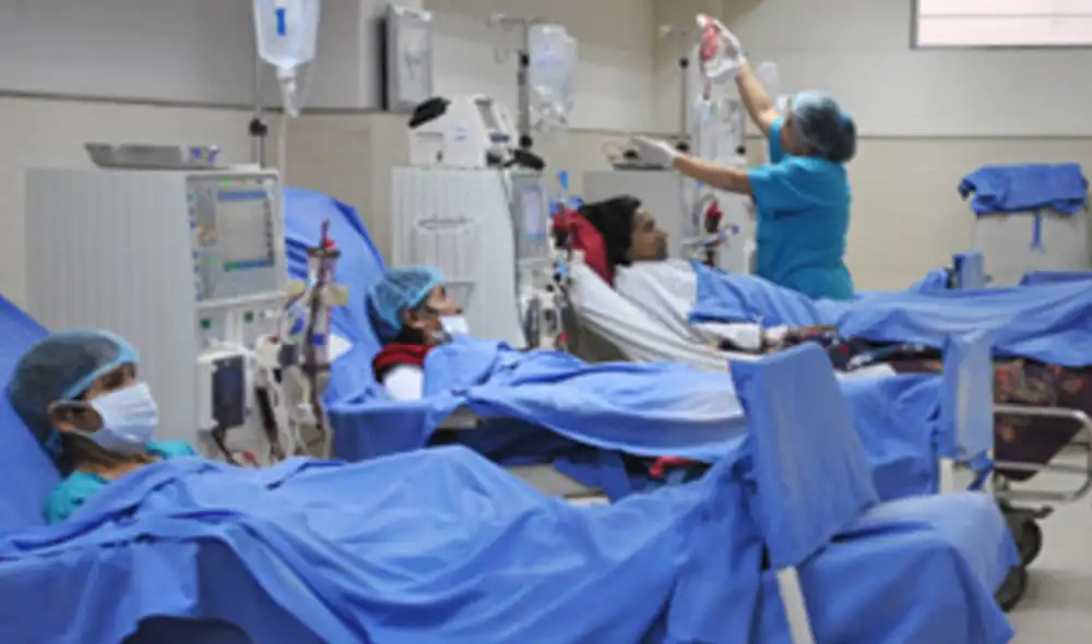 Se conoció que hay 450 pacientes en diálisis y a raíz de la pandemia por la COVID-19 se ha incrementado. Foto: Gobierno Peru Se conoció que hay 450 pacientes en diálisis y a raíz de la pandemia por la COVID-19 se ha incrementado. Foto: Gobierno Peru