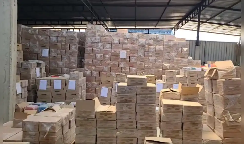 Defensoría advirtió riesgo, ya que estudiantes no han recibido material y el próximo 14 de marzo empieza el periodo académico. Foto: captura de El Tiempo