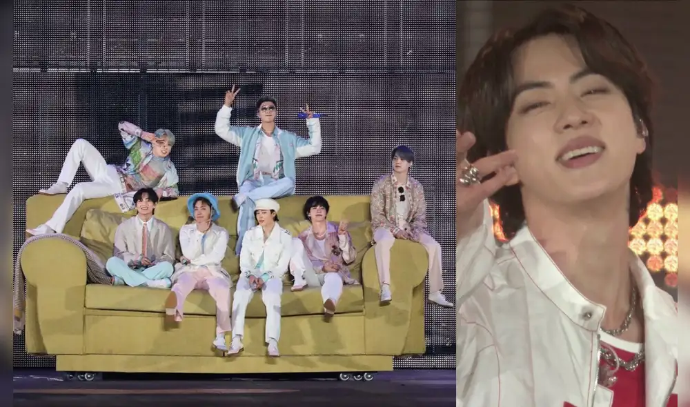 Jin sigue dando de qué hablar y ahora en Rolling Stone India. Foto: composición/Twitter/Yonhap