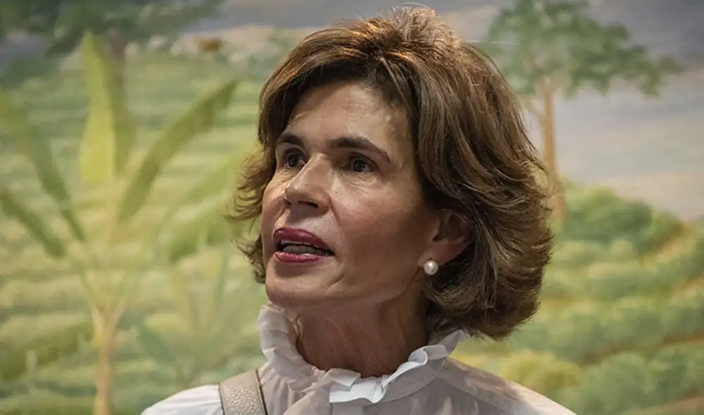 Cristina Chamorro, de 68 años y periodista de profesión, es acusada de lavado de dinero y otros tres delitos. Foto: AFP