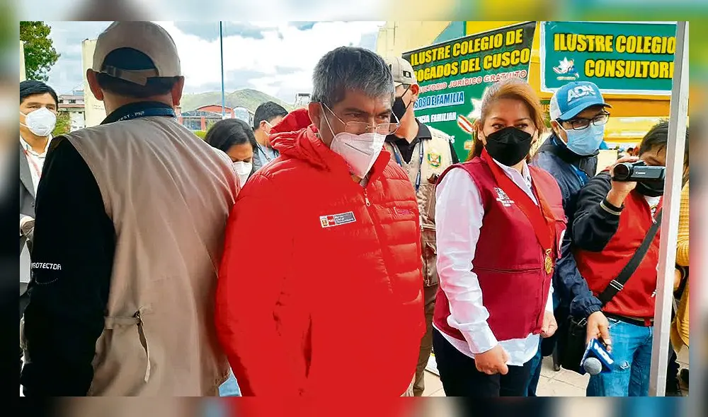 Protegido. Ministro en todo momento estuvo resguardado.