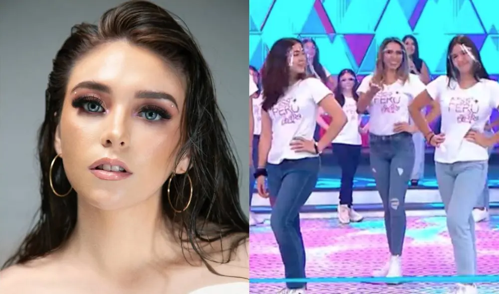Participante del Miss Perú La Pre asegura que selección del top 10 no fue justa. Foto: composición/ Instagram/ captura de América TV
