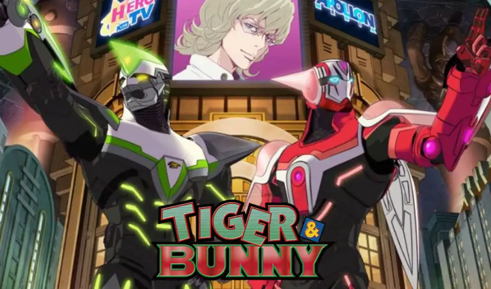 Conoce más de lo que se viene en el segunda temporada de Tiger & Bunny. Foto: Sunrise