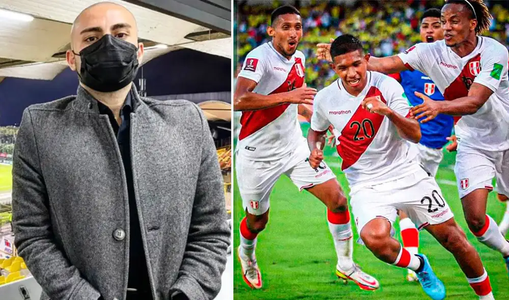 Pese a la derrota con la selección peruana, Vargas animó a los hinchas a seguir creyendo en Colombia. Foto: composición Instagram/FPF