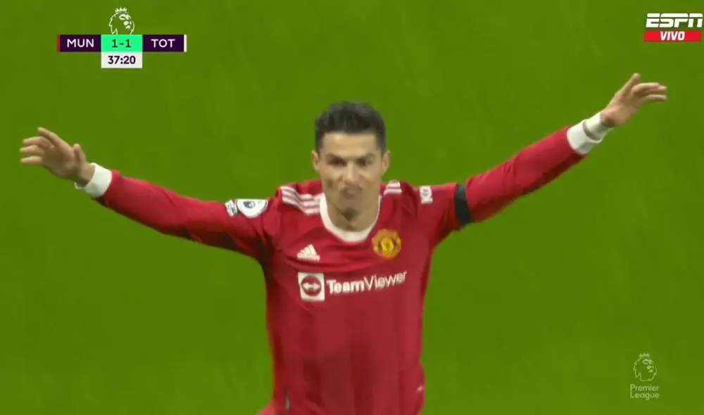 Cristiano Ronaldo superó a Bican como máximo goleador en la historia del fútbol. Foto: captura/ESPN