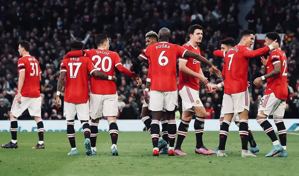 Cristiano Ronaldo fue la máxima figura de los red devils. Foto: Manchester United Cristiano Ronaldo fue la máxima figura de los red devils. Foto: Manchester United