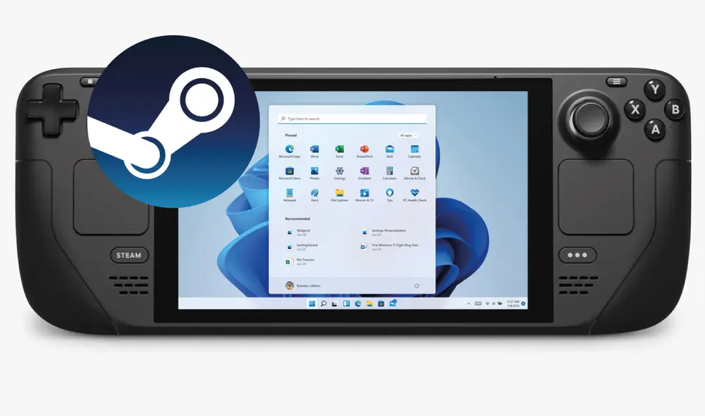 El nuevo portátil ya acepta de manera oficial este sistema. Foto: composición LR/ Steam El nuevo portátil ya acepta de manera oficial este sistema. Foto: composición LR/ Steam