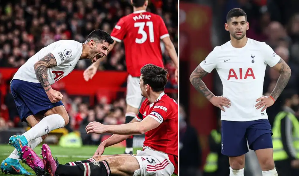 Manchester United derrotó 3-2 al Tottenham por la Premier League. Foto: composición/difusión