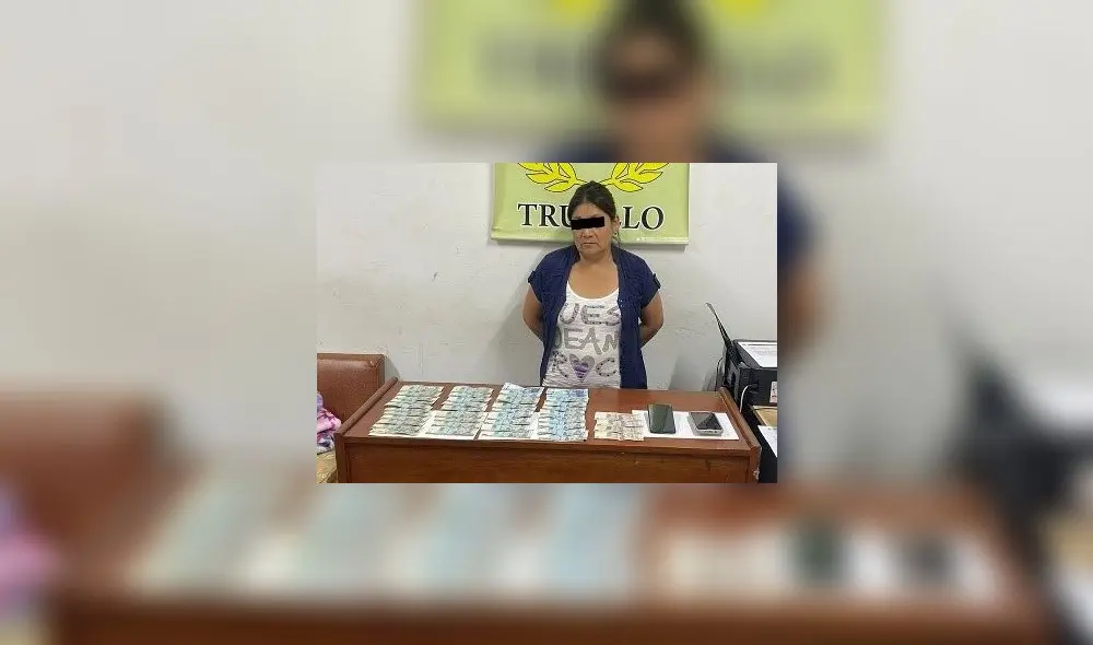 En casa de la mujer se encontró parte del dinero sustraido. Foto: PNP