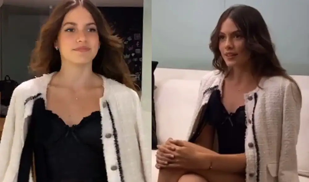 Mía Loveday domina el francés al ser hija de madre peruano-francesa. Foto: captura de Miss Perú La Pre/Instagram