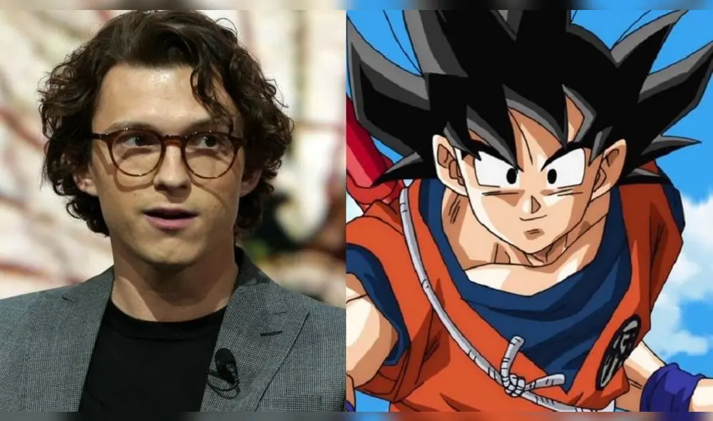 Tom Holland negó una posible participación en la cinta live-action de Dragon Ball. Foto: Composición.