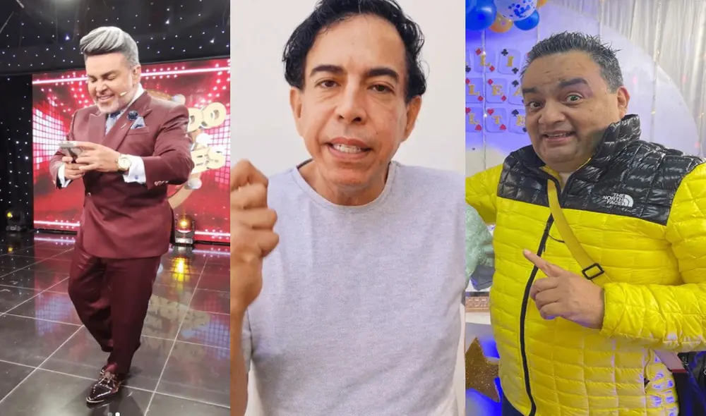 Los conductores tienen una amistad de años. Foto: Andrés Hurtado/Ernesto Pimentel/Jorge Benavides/Instagram