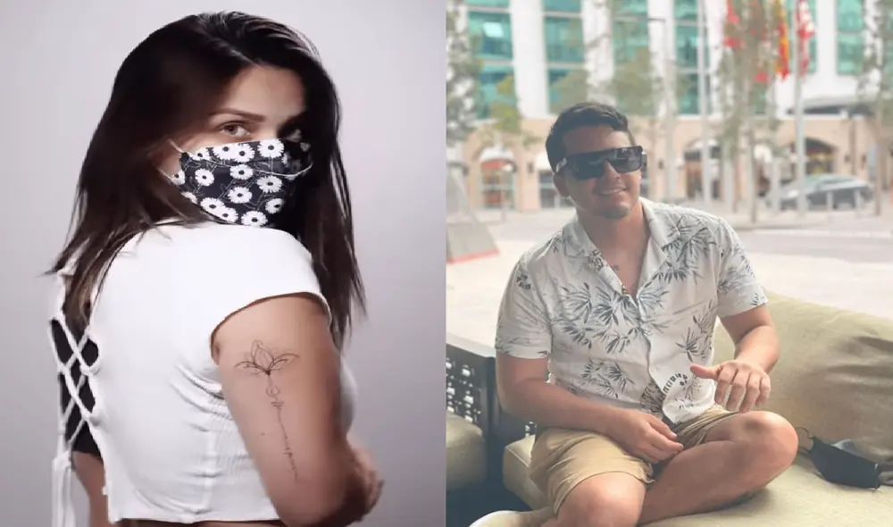 La modelo quiere mantener la máxima distancia posible con el padre de su segunda hija. Foto: Andrea San Martín/Juan Víctor Sánchez/Instagram