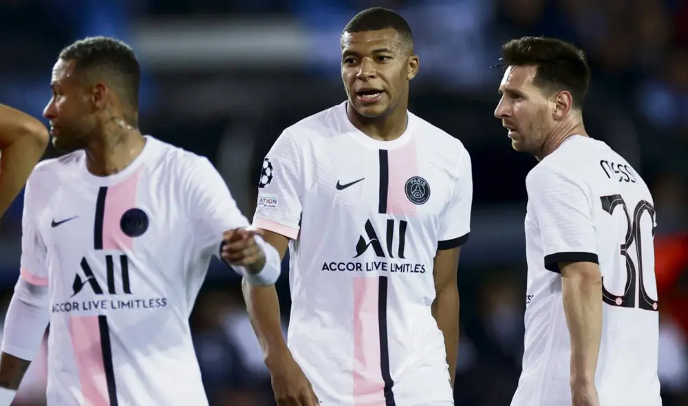 Neymar, Mbappé y Messi son titulares ante el Bordeaux por la Ligue 1. Foto: AFP