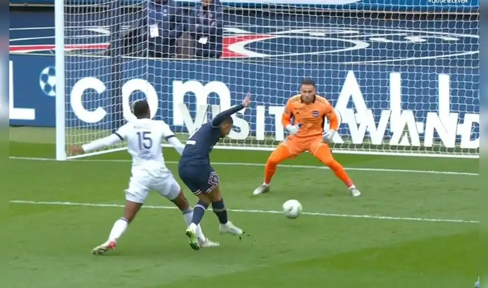 Mbappé es el goleador de la Ligue 1. Foto: captura ESPN
