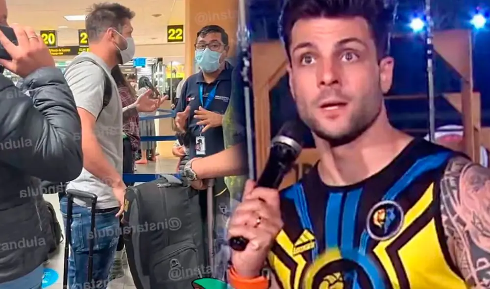 Nicola Porcella se defiende luego que Samuel Suárez comentara sus disculpas tras pleito en Migraciones. Foto: captura/Instagram/América TV