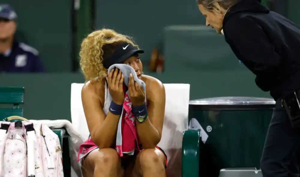 Naomi Osaka no pudo superar la segunda ronda del Indian Wells. Foto: EFE Naomi Osaka no pudo superar la segunda ronda del Indian Wells. Foto: EFE