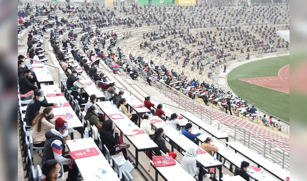 Continúan las controversias por el examen de Ciencias de la Salud en San Marcos. Foto: Andina