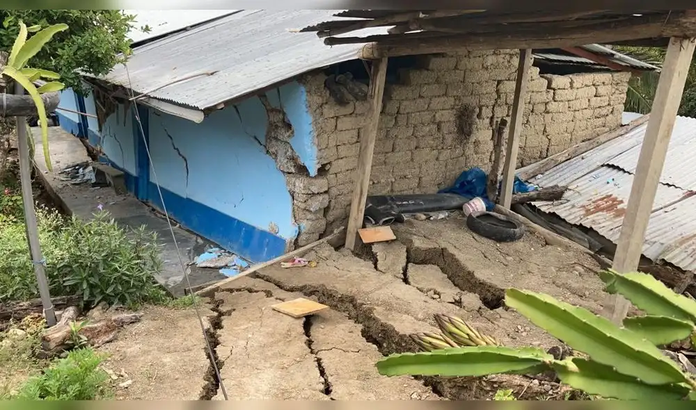Deslizamientos de tierras afectó a 58 familias de San Isidro en La Peca en Amazonas. Foto: GRA. Deslizamientos de tierras afectó a 58 familias de San Isidro en La Peca en Amazonas. Foto: GRA.