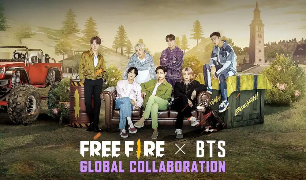 BTS y Free Fire anunciaron una colaboración especial para el mes de marzo. Video: Garena Free Fire BTS y Free Fire anunciaron una colaboración especial para el mes de marzo. Video: Garena Free Fire