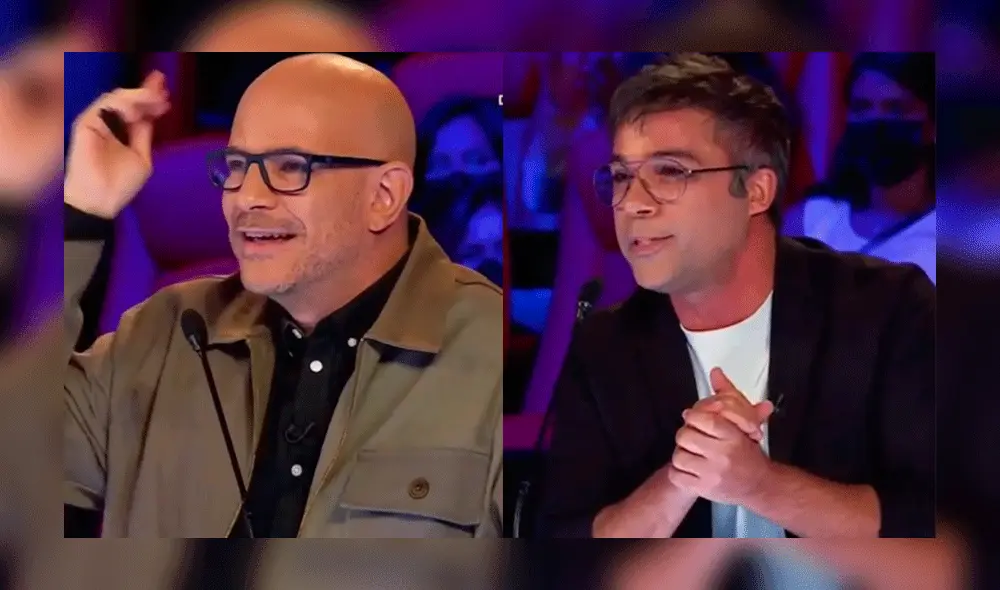 Ricardo Morán bromeó con Renzo Schuller en Perú tiene talento. Foto: composición captura de Latina