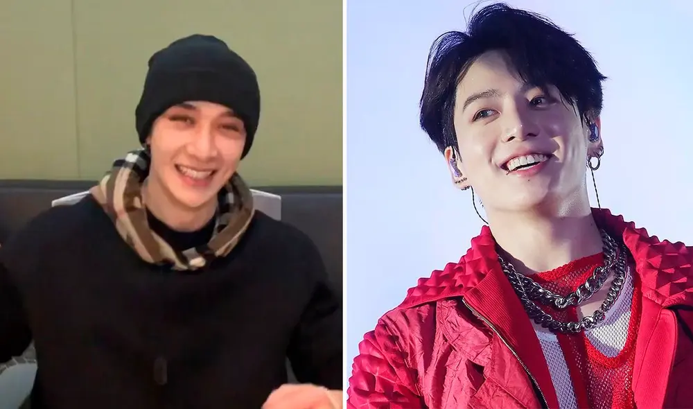 Bang Chan y Jungkook son artistas surcoreanos de 24 años. Foto: composición/captura VLIVE/fansite Bang Chan y Jungkook son artistas surcoreanos de 24 años. Foto: composición/captura VLIVE/fansite