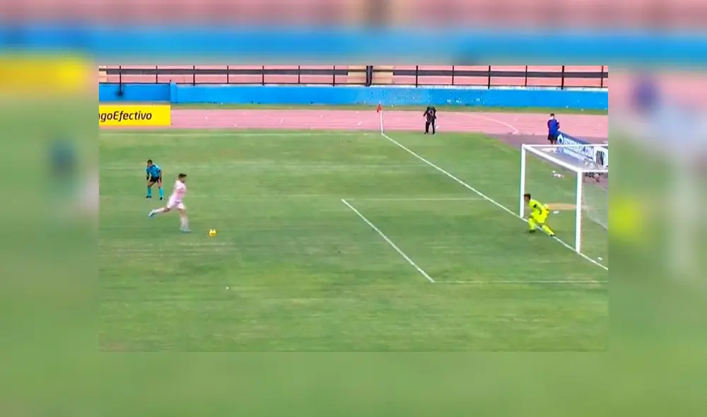 Alexis Blanco anotó su primer gol con Sport Boys en lo que va de la temporada 2022. Foto: Gol Perú