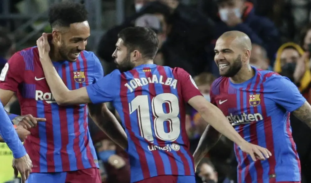 Los azulgranas se fueron al descanso goleando por 3-0. Foto: EFE Los azulgranas se fueron al descanso goleando por 3-0. Foto: EFE