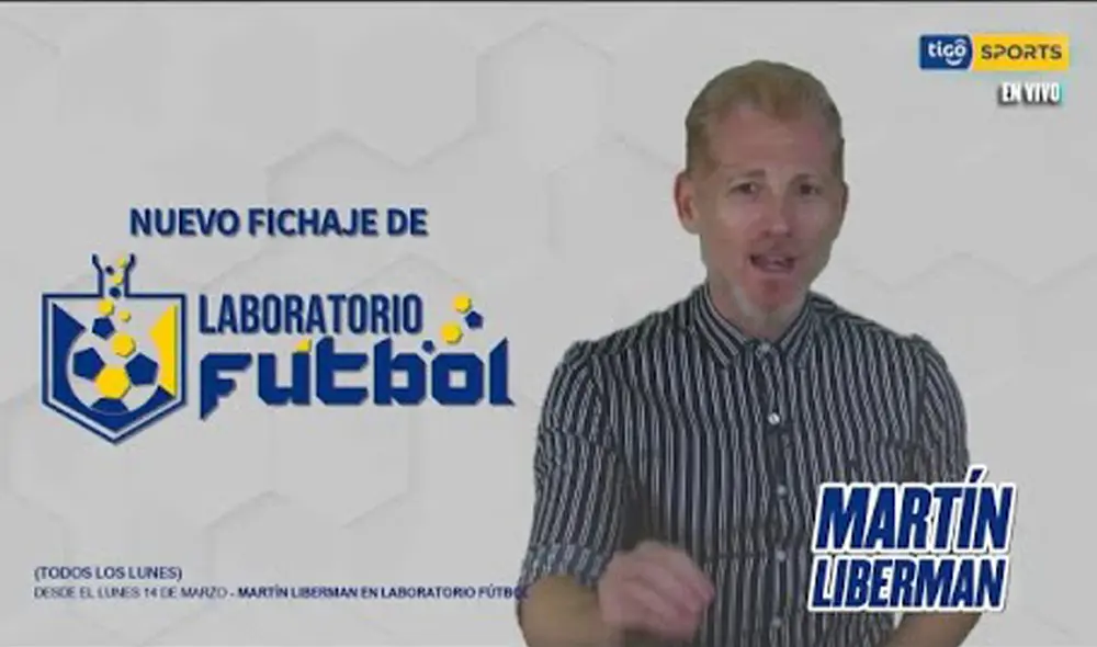 Martín Liberman será panelista de un programa deportivo en Bolivia. Foto: captura Twitter Martín Liberman será panelista de un programa deportivo en Bolivia. Foto: captura Twitter