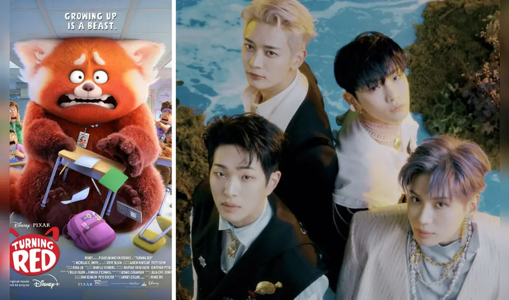 Fans piensan que SHINee sirvió de inspiración para "Red". Foto: Disney Fandom y SM Entertainment Fans piensan que SHINee sirvió de inspiración para "Red". Foto: Disney Fandom y SM Entertainment