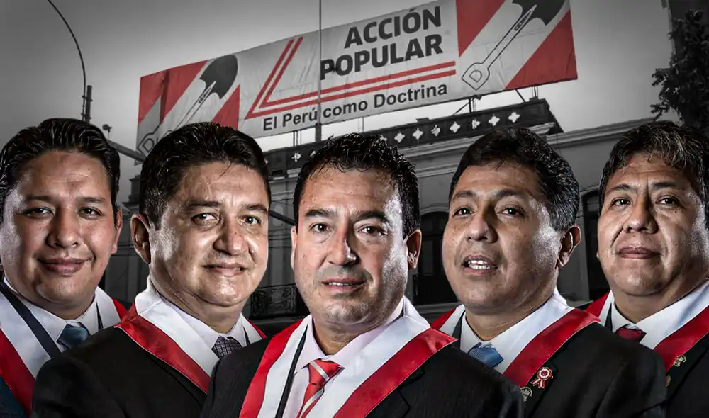 Darwin Espinoza, Juan Mori, Raúl Doroteo, Ilich López y Jorge Flores fueron sindicados por Karelim López de ser parte de 'Los Niños'. Foto: composición de Jazmín Ceras/La República