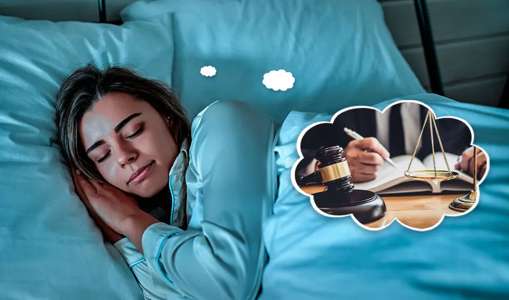 Soñar con abogados puede traer sensaciones positivas o negativas para distintas personas. Foto: composición de Jazmín Ceras / La República