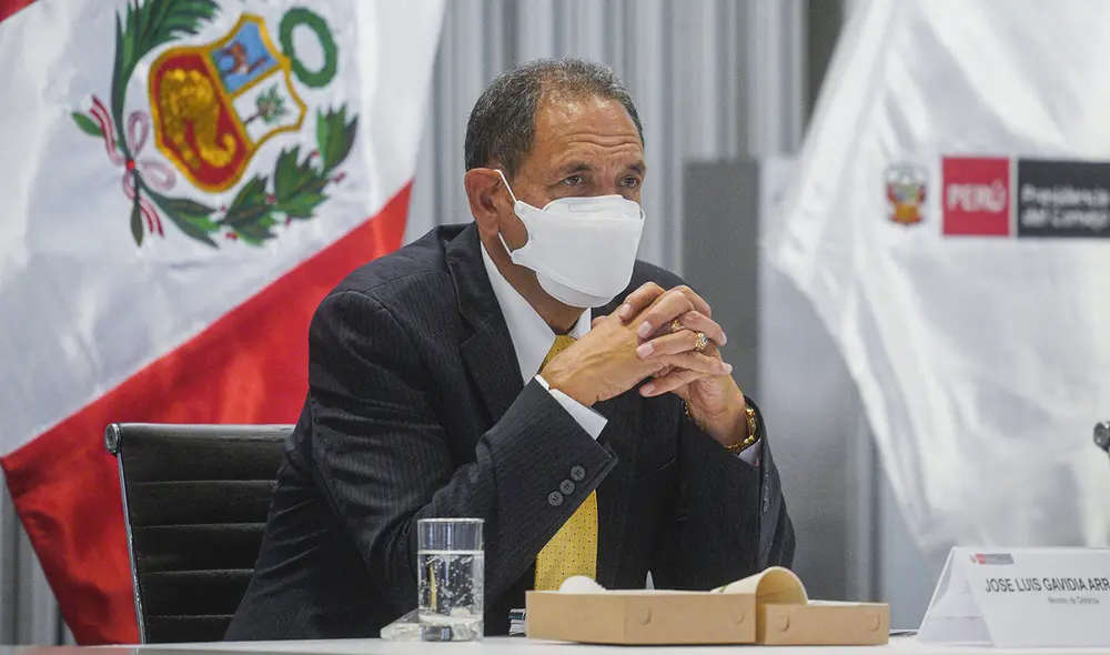 José Luis Gavidia juró como ministro de Defensa en reemplazo de Juan Carrasco el último 1 de febrero. Foto: Ministerio de Defensa