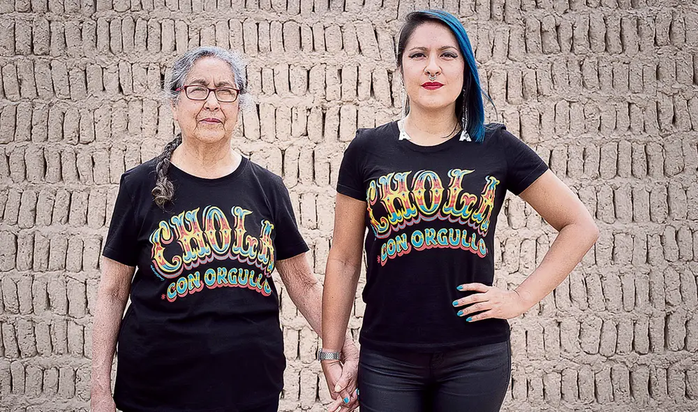 Reencuentro. Claudia y Magnolia se reencuentran, locación: Museo de Sitio Huaca Pucllana. Foto: Martín Pauca Reencuentro. Claudia y Magnolia se reencuentran, locación: Museo de Sitio Huaca Pucllana. Foto: Martín Pauca