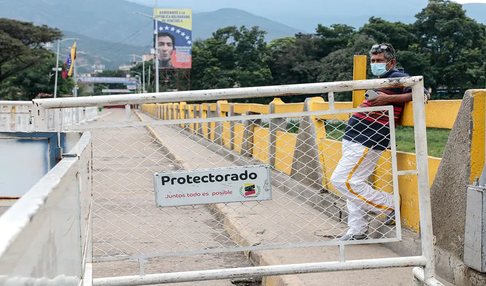 La frontera en Cúcuta (Venezuela) estuvo cerrada por las elecciones de Colombia. Hasta ahora DolarToday no muestra una diferencia con el precio del dólar en la ciudad colombiana. Foto: AFP La frontera en Cúcuta (Venezuela) estuvo cerrada por las elecciones de Colombia. Hasta ahora DolarToday no muestra una diferencia con el precio del dólar en la ciudad colombiana. Foto: AFP