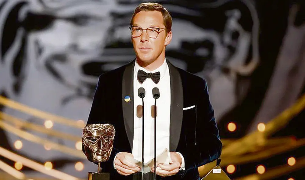Benedict Cumberbatch. El protagonista de la película recogió el Bafta. Foto: difusión