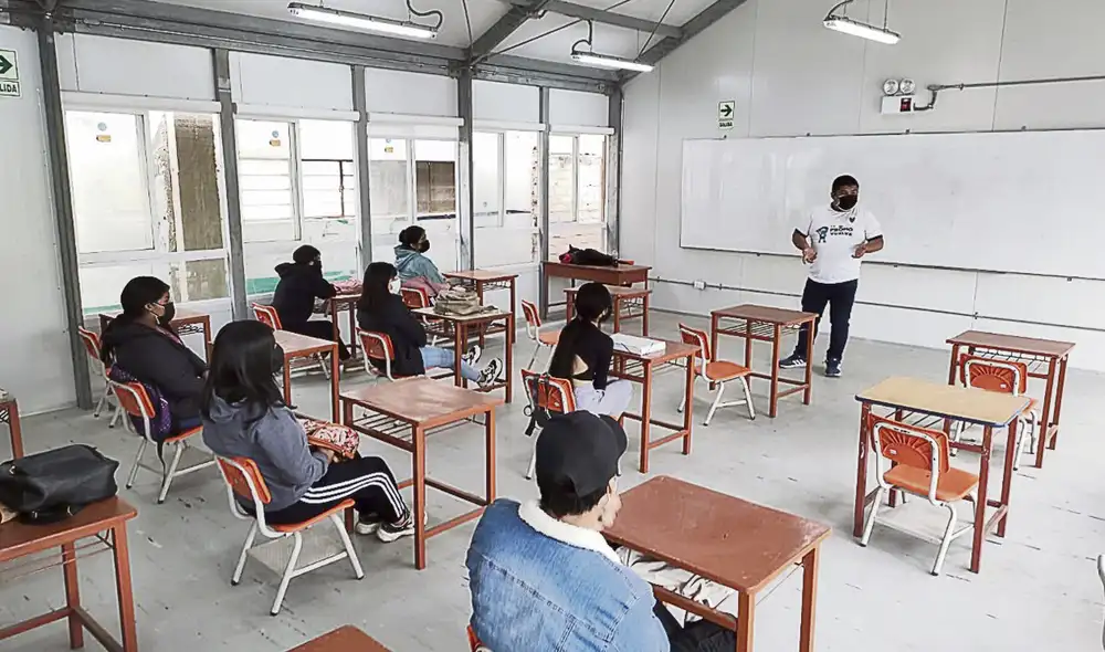 Será gradual. Alumnos de más de 54.000 escuelas reanudarán clases con algún grado de presencialidad. Deben mantener un metro de distancia entre ellos. Foto: difusión Será gradual. Alumnos de más de 54.000 escuelas reanudarán clases con algún grado de presencialidad. Deben mantener un metro de distancia entre ellos. Foto: difusión